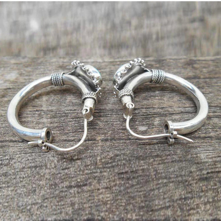 Vintage Aqua Earrings