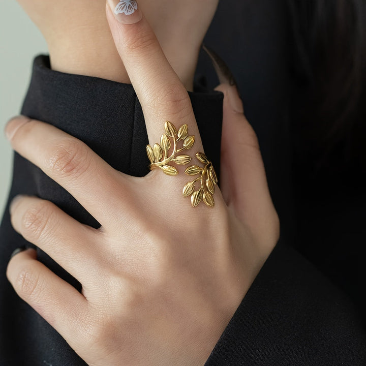 Luminous Woodland Leaf Band