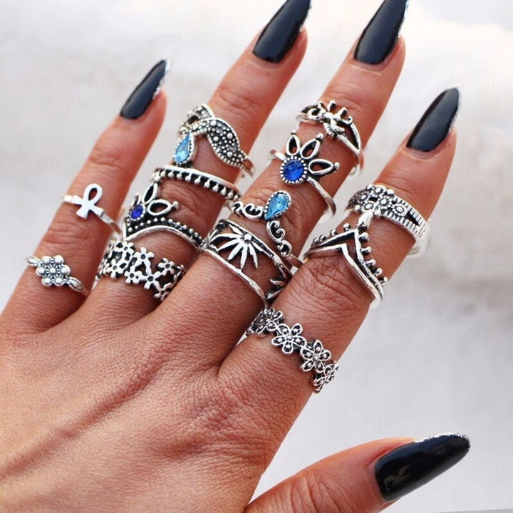 Unique Collection of 8 to 12 Rings