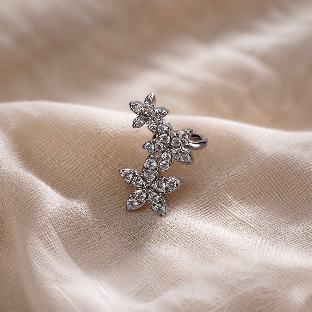 Bloom-Inspired Clip-On Earrings