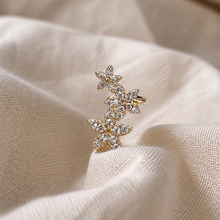 Bloom-Inspired Clip-On Earrings