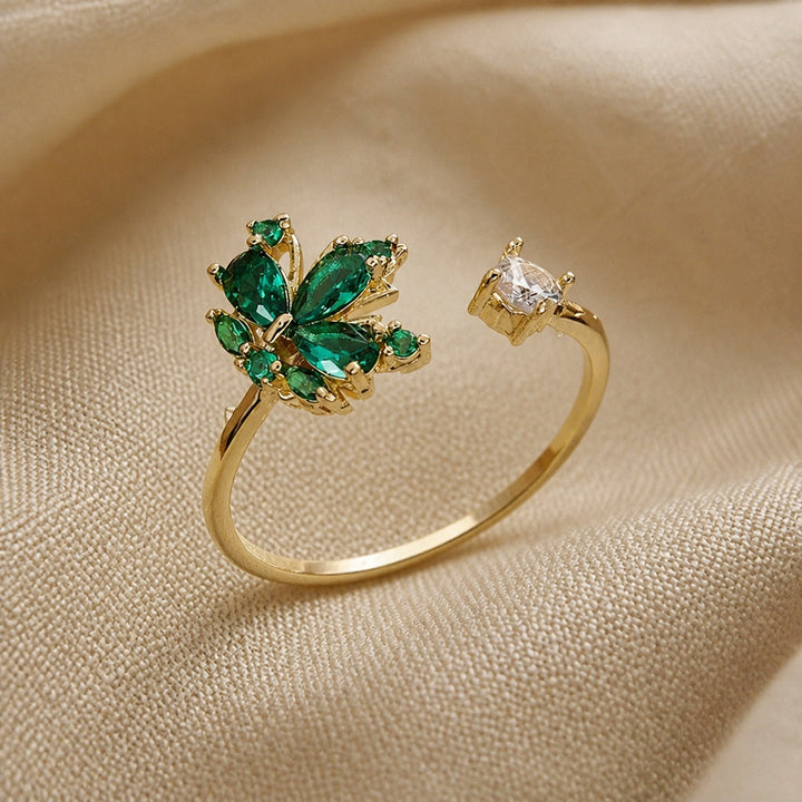 Maple Leaf Eternal Zirconia Band