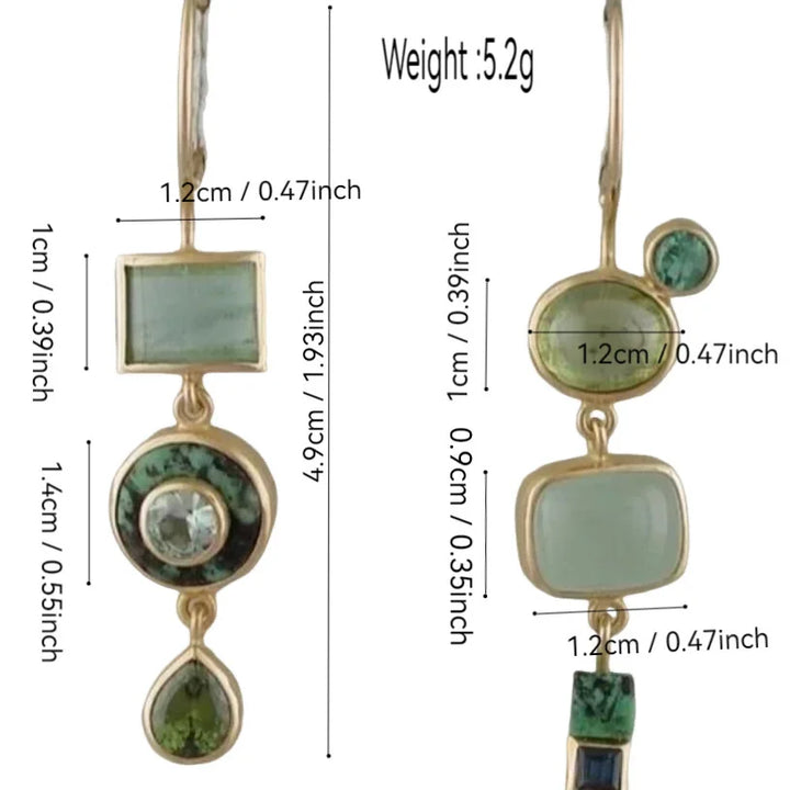 Vintage Emerald Earrings