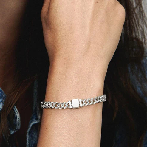 Paved Cuban Link Bracelet