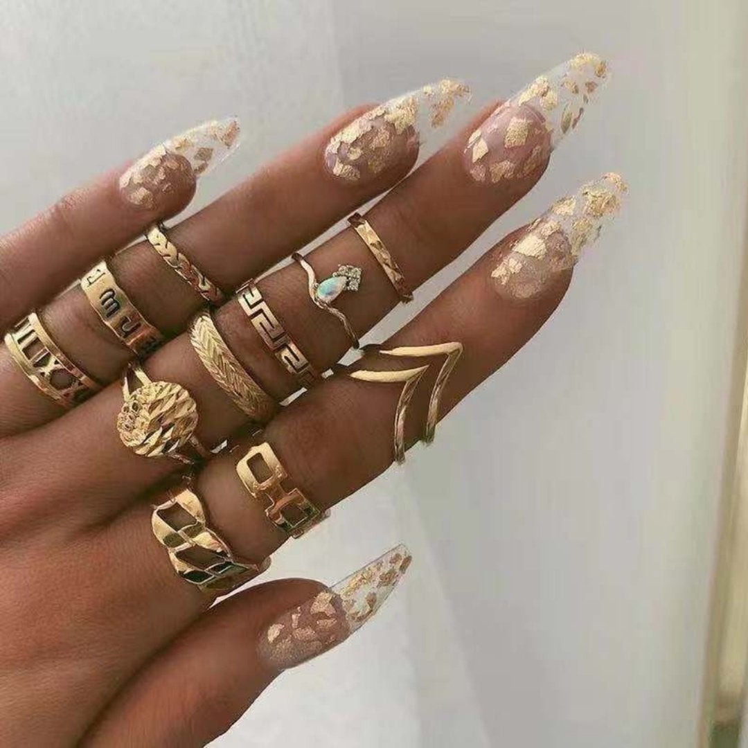 Unique Collection of 8 to 12 Rings