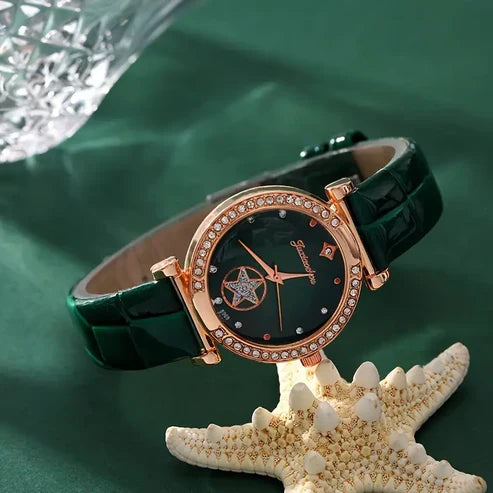 Verdantra Timekeeper Jewelry Emerald