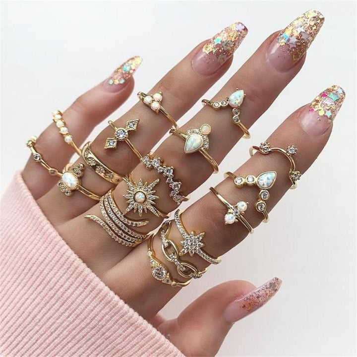 Unique Collection of 8 to 12 Rings