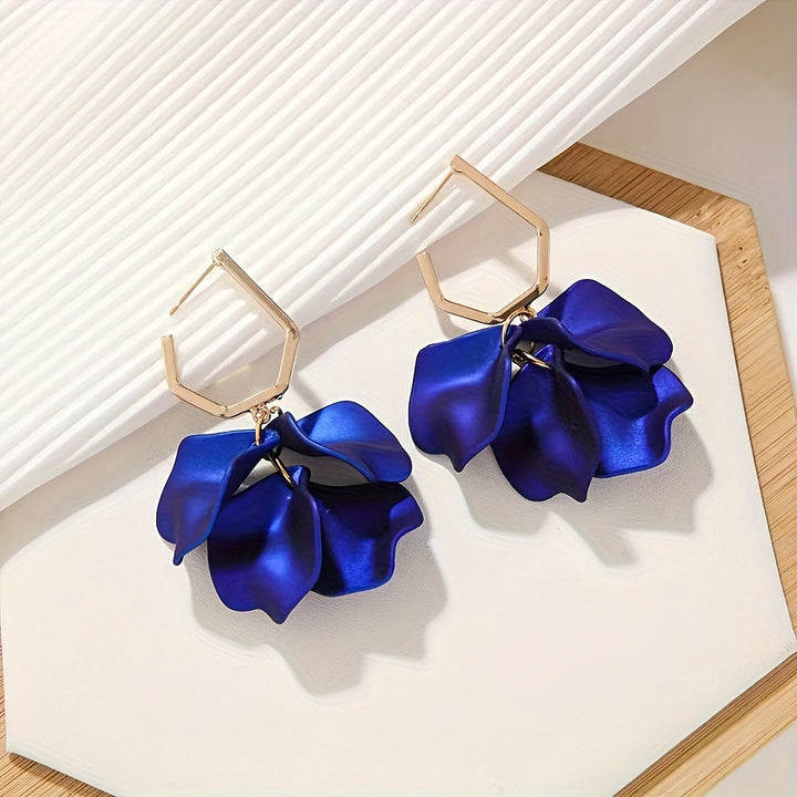 Elegant Minimalist Petal Earrings