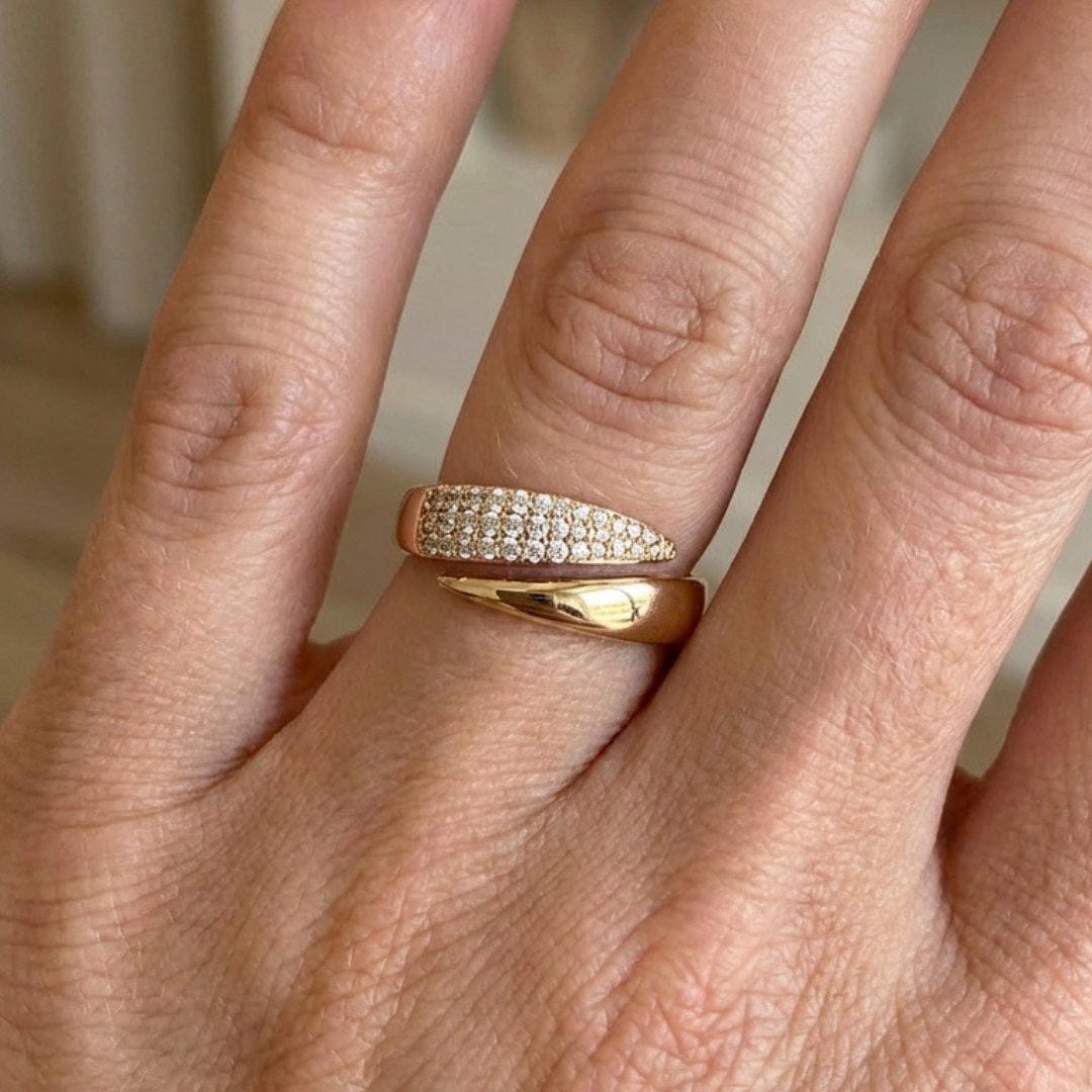 Elegant Crossover Wrap Band