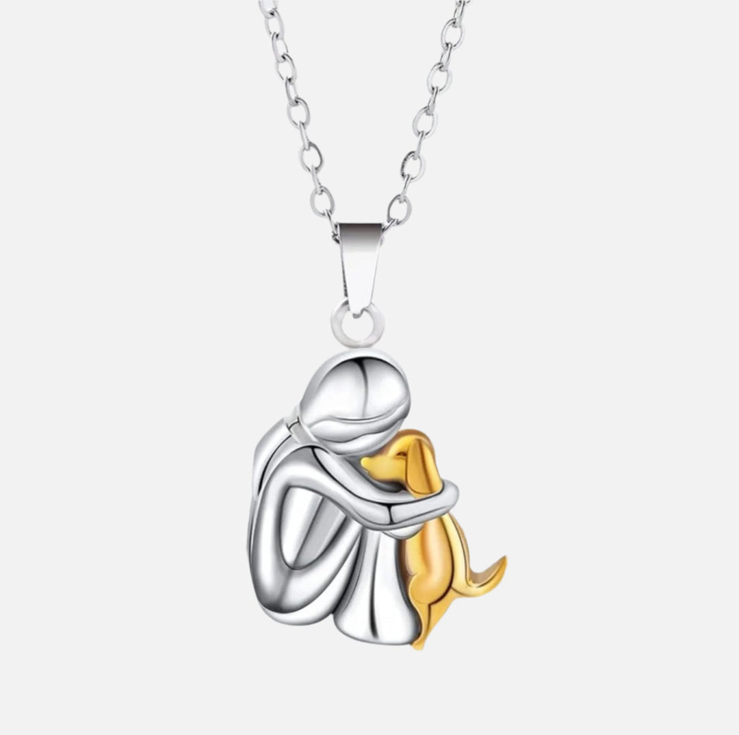 Dog Love Pendant Necklace