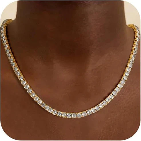 Tennis-Inspired Necklace