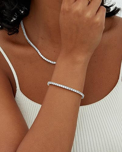 Tennis-style Bracelet