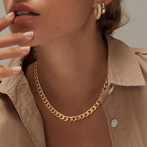 Bold Cuban Link Chain Necklace