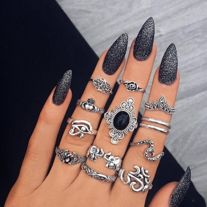 Unique Collection of 8 to 12 Rings