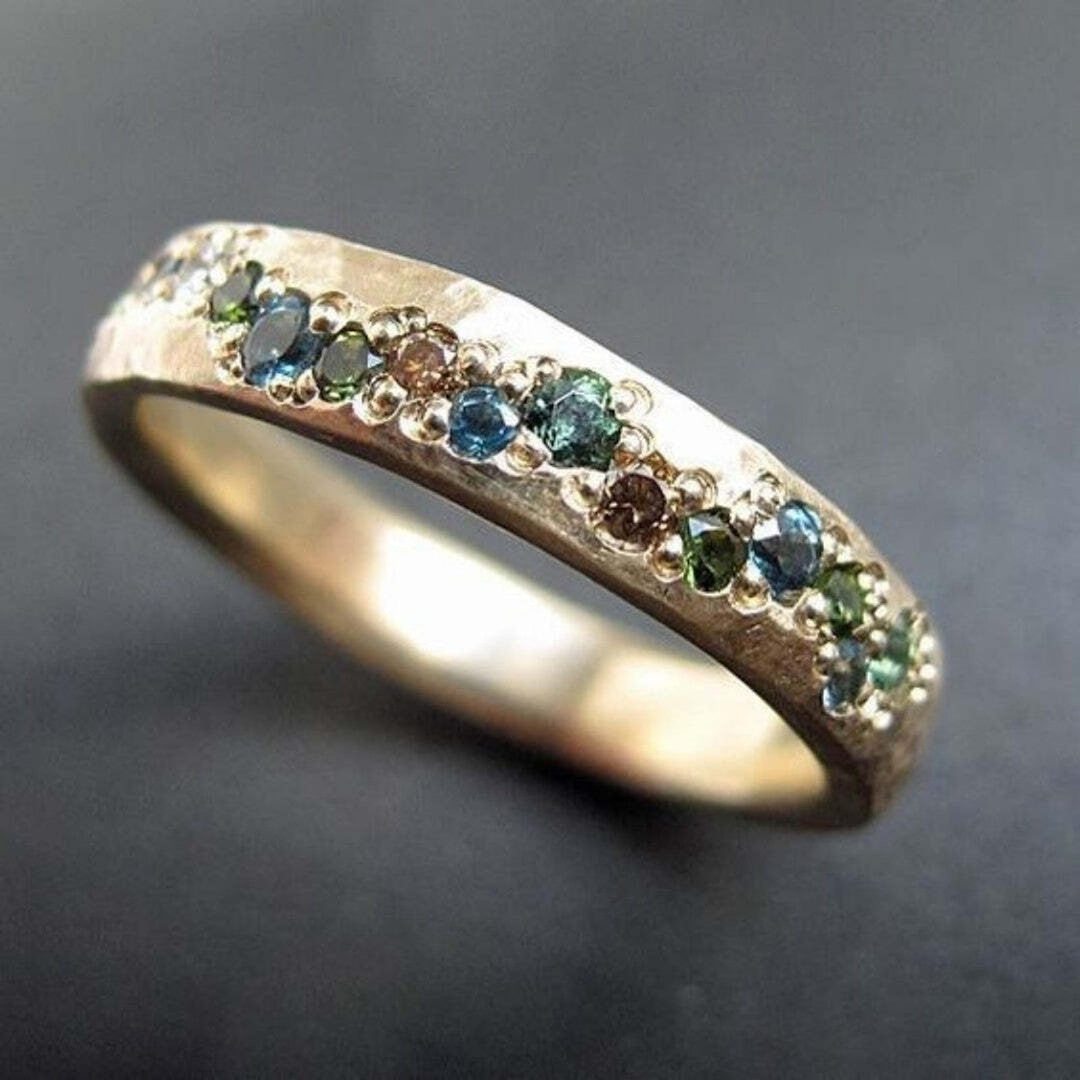Antique Gold Bunter Ring