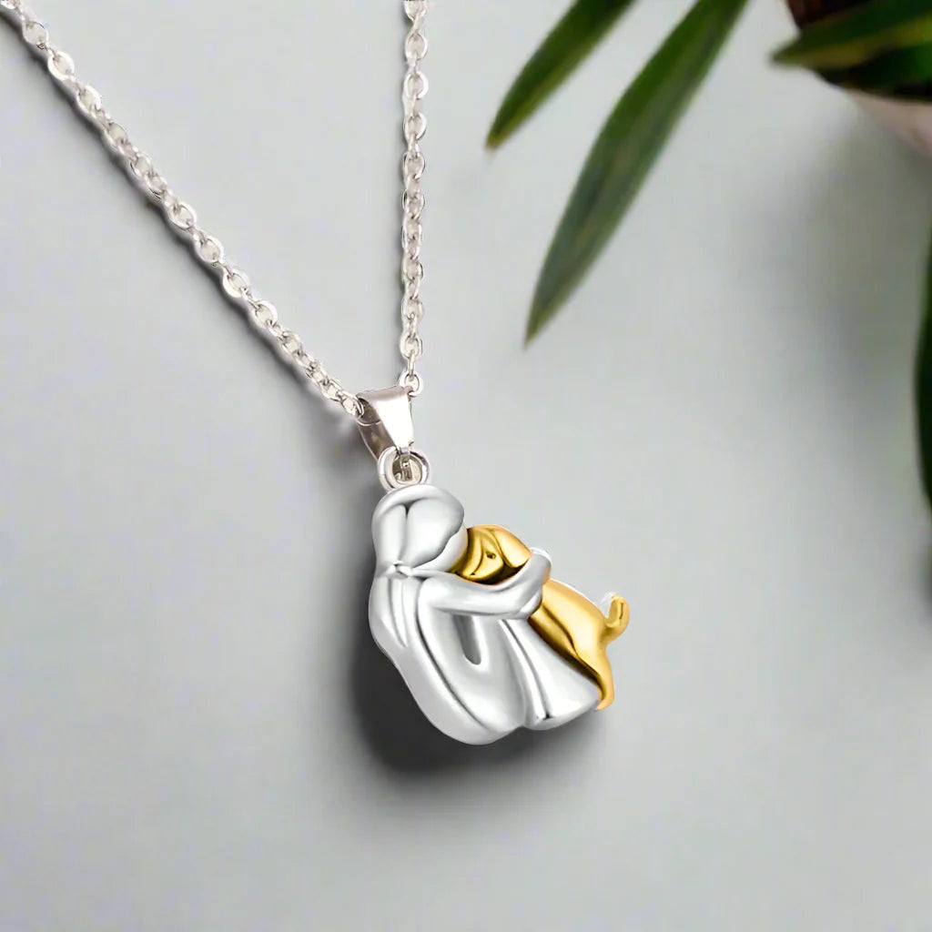 Dog Love Pendant Necklace