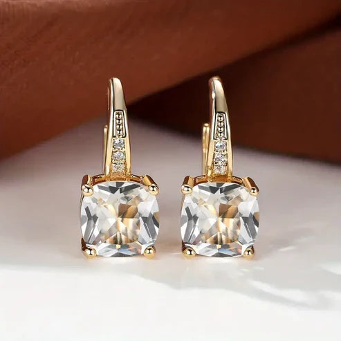 Enchanted Gemstone Hoop Earrings