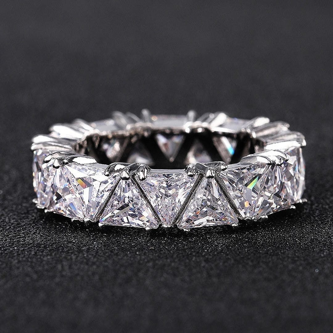 Vintage Triangular Stone Ring