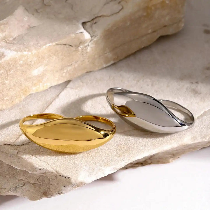 Timeless Gold Double Band Ring