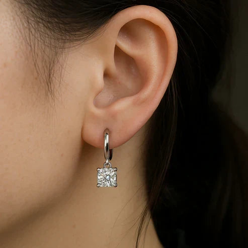 Aurora Square Dangle Earrings