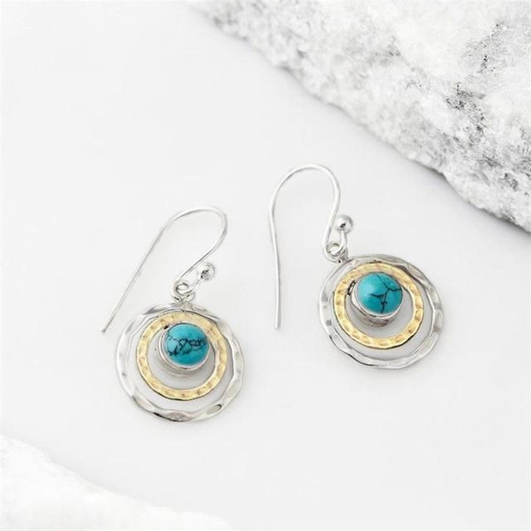 Saturn-Inspired Boho Earrings