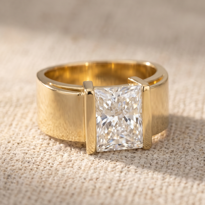 Timeless Vintage Princess Cut Ring