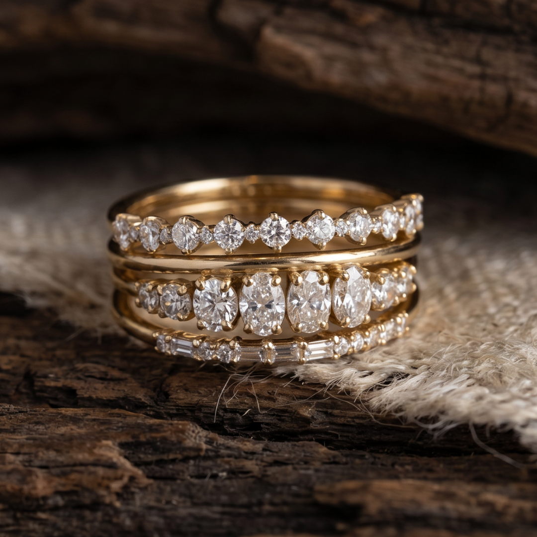 Timeless Elegance Zirconia Ring Collection