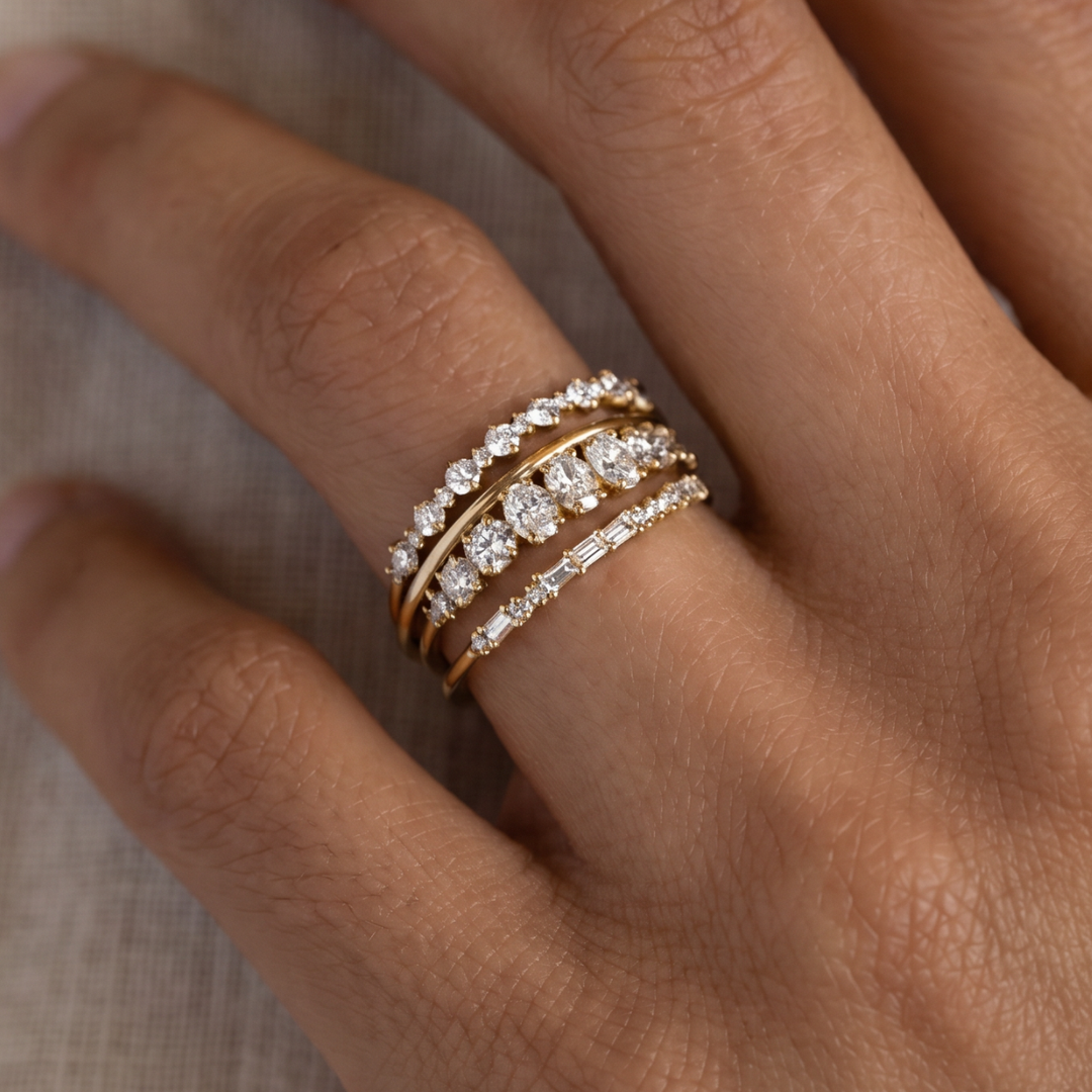 Timeless Elegance Zirconia Ring Collection
