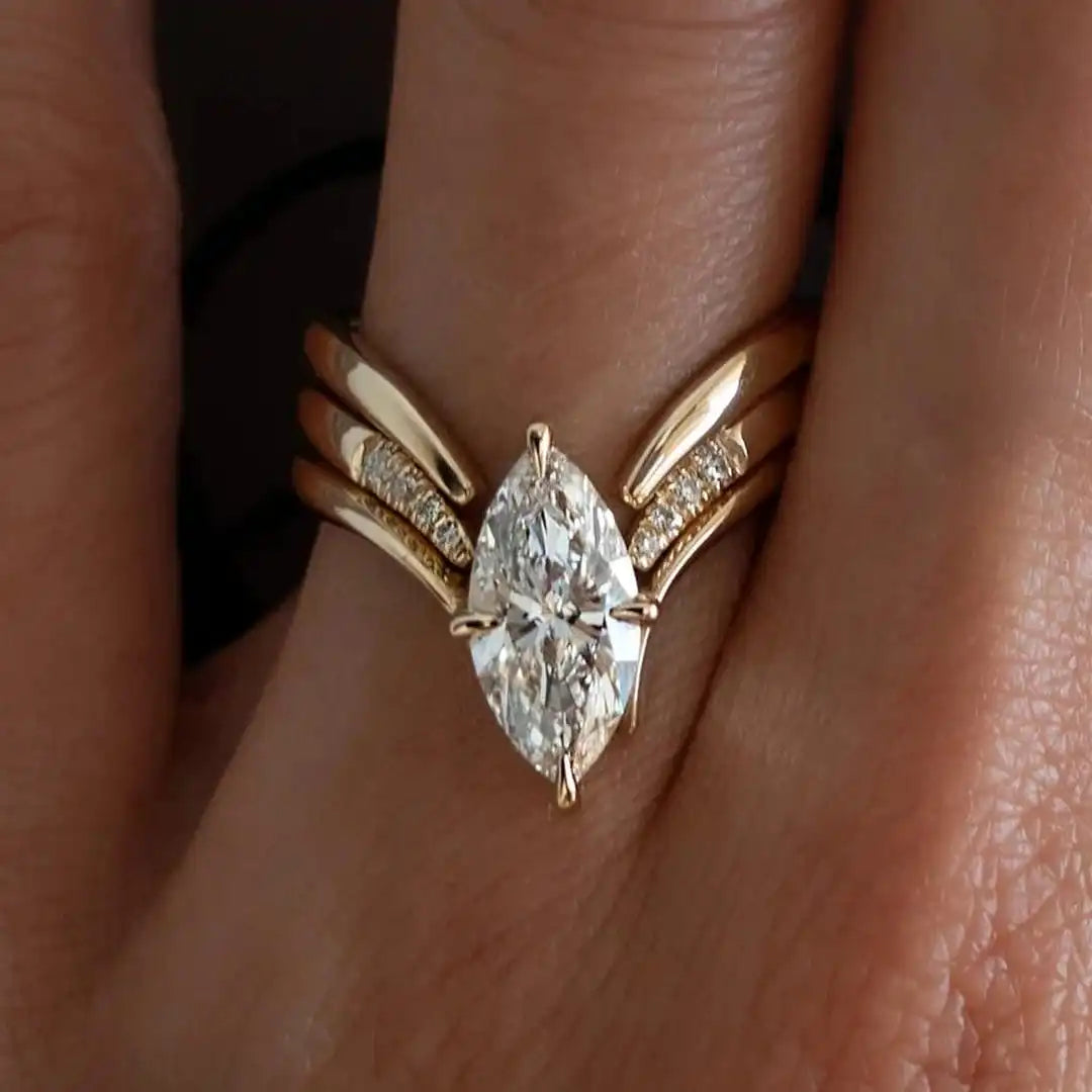 Marquise-Style Ring Collection
