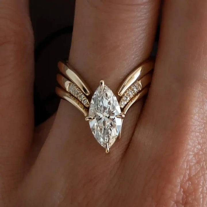 Marquise-Style Ring Collection