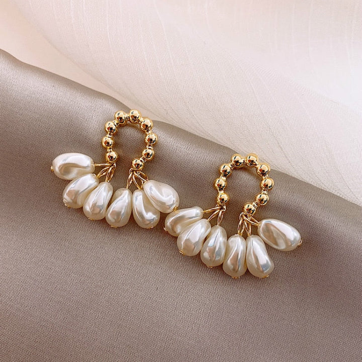 Pearl Earrings with Baroque Influence
