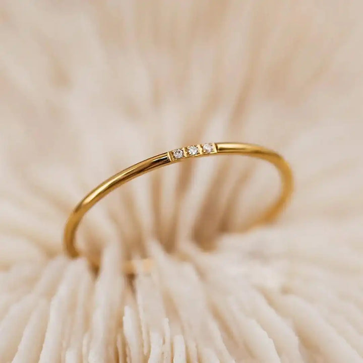 Chic Trio Stacking Ring Set