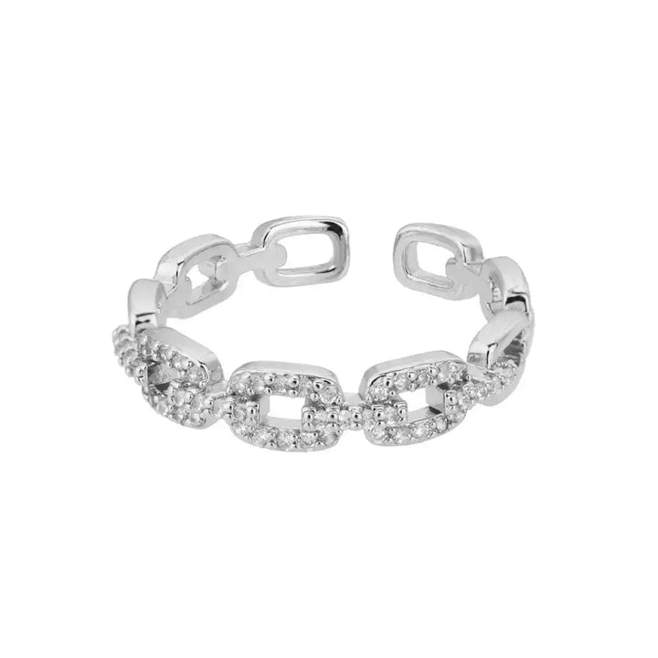 Verona Adjustable Chain Link Ring