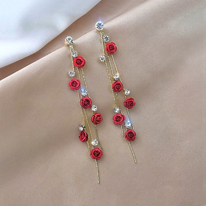 Floral Cascade Earrings