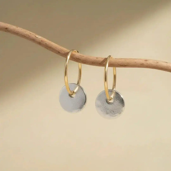 Handcrafted Elegant Hoop Earrings