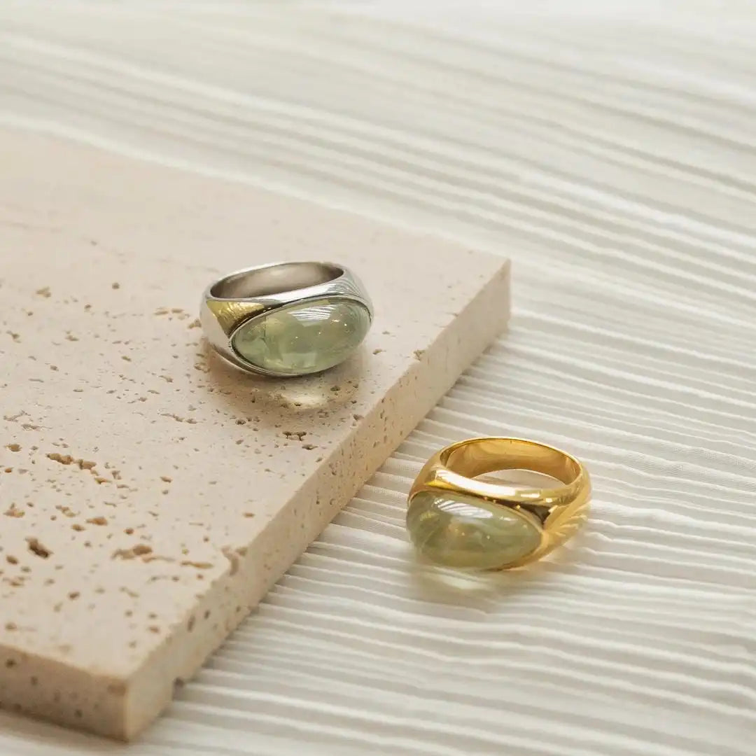 Unique Natural Stone Ring