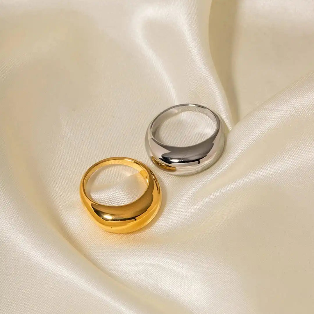 Timeless Golden Crescent Band