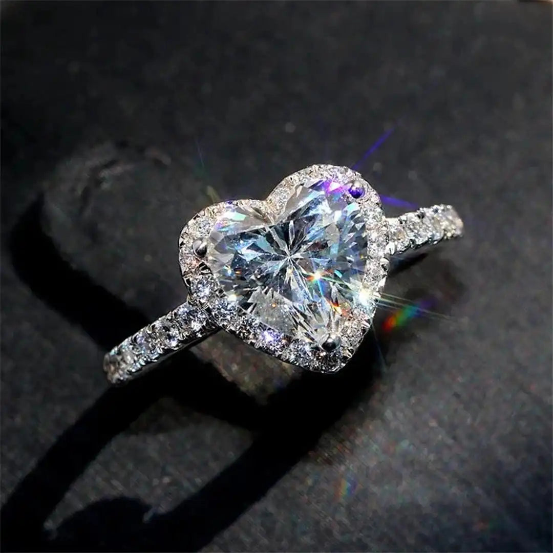 Fiona Love Heart Ring