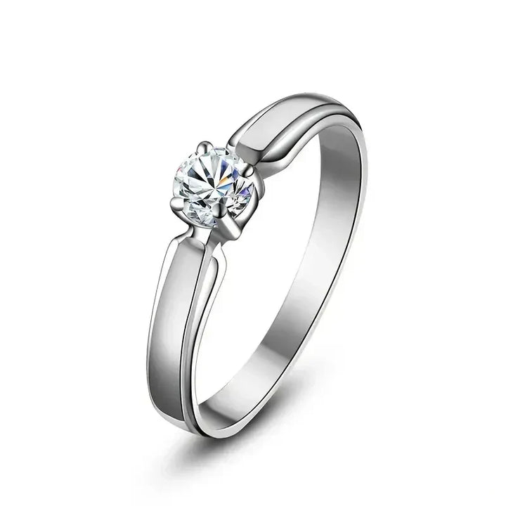 Clara Classic Solitaire Ring