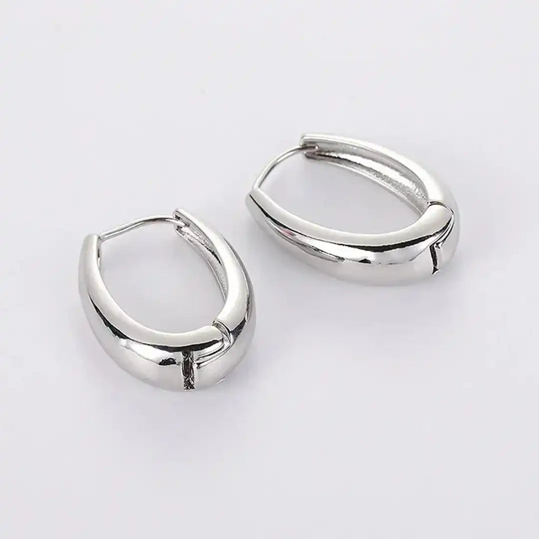 Classic Golden Hoop Earrings