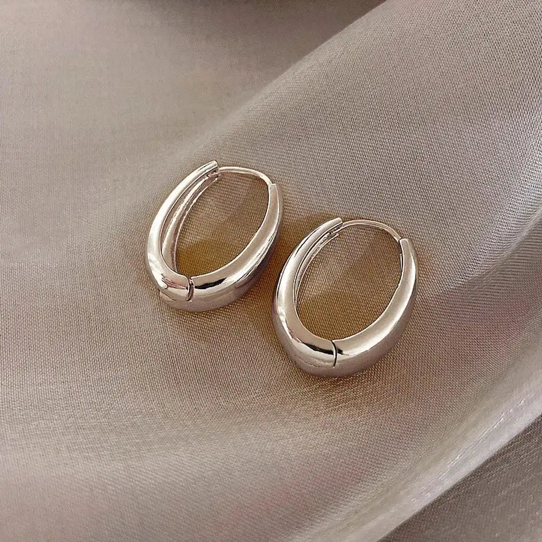 Classic Golden Hoop Earrings