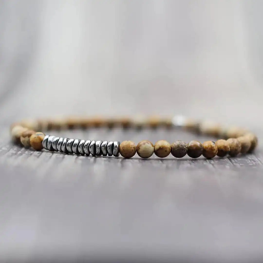 Timeless Volcanic Rock Bracelet
