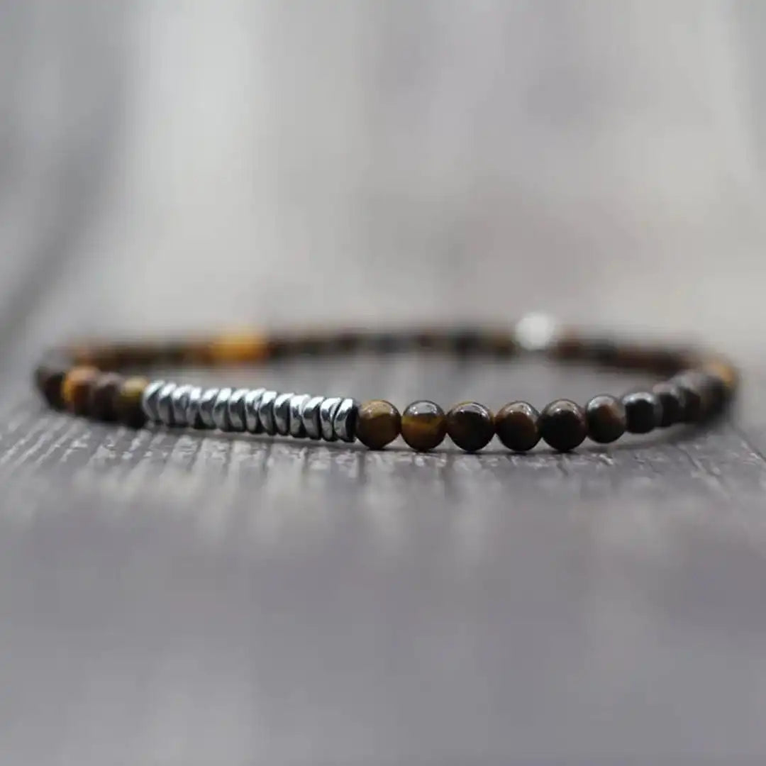 Timeless Volcanic Rock Bracelet
