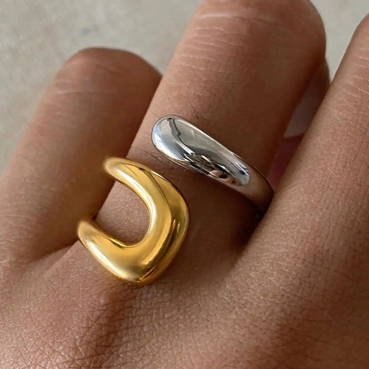 Timeless Gold Adjustable Ring