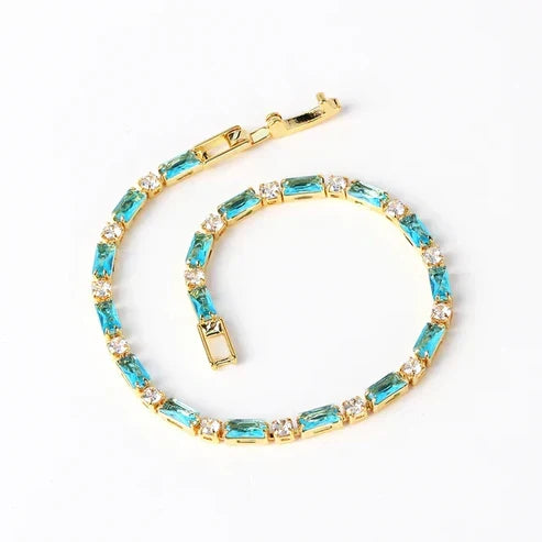 Genuine Turquoise Gemstone Bracelet
