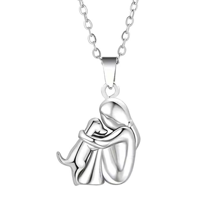 Dog Love Pendant Necklace