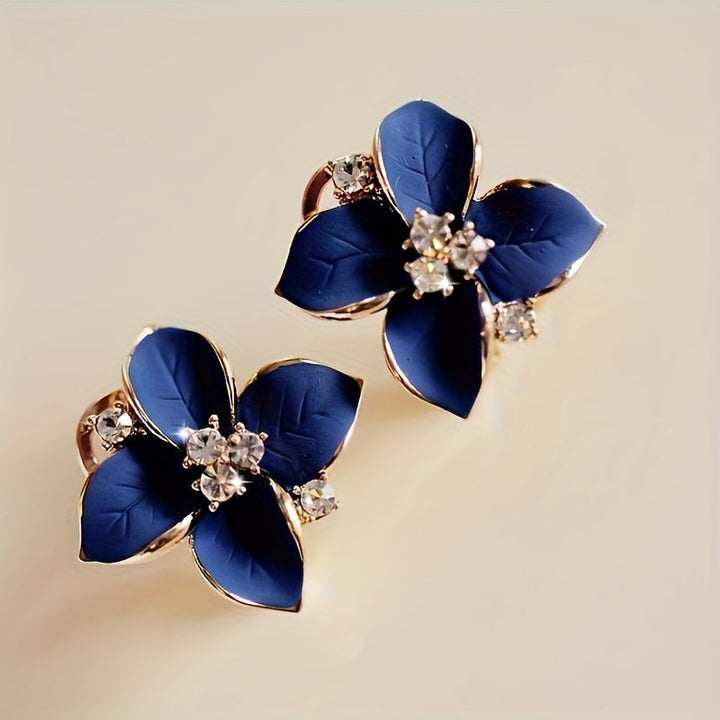 Azure Blossom Earrings