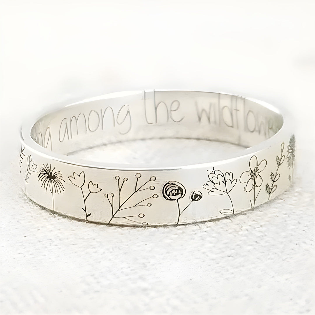 Polished Silver Band Ring