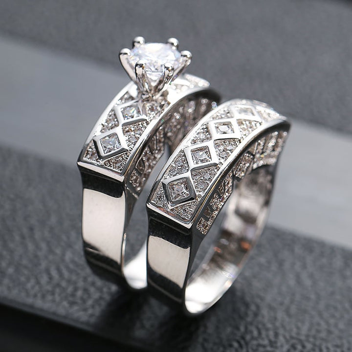 Cool Zephyr Zircon Ring Collection