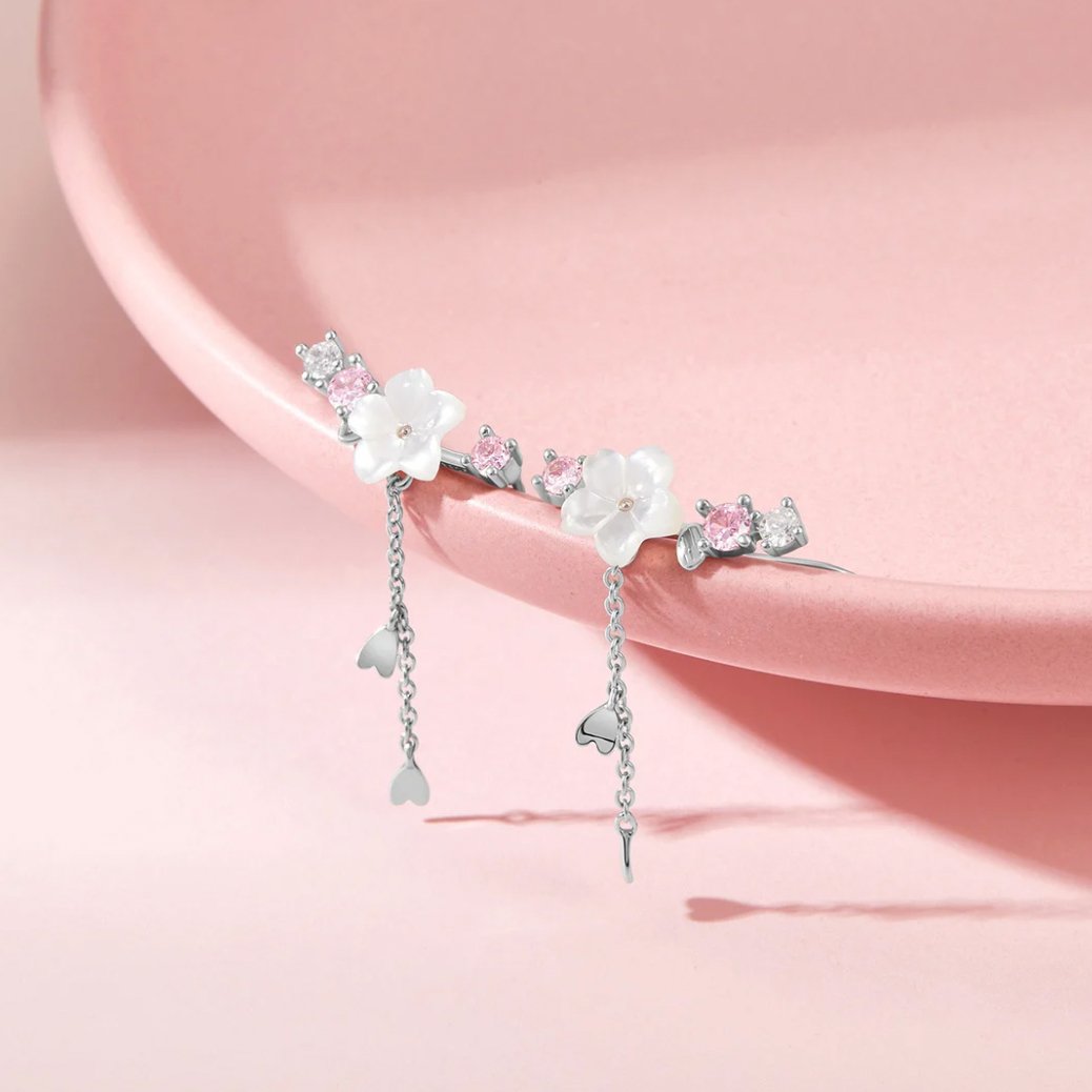Floral Petal Earrings